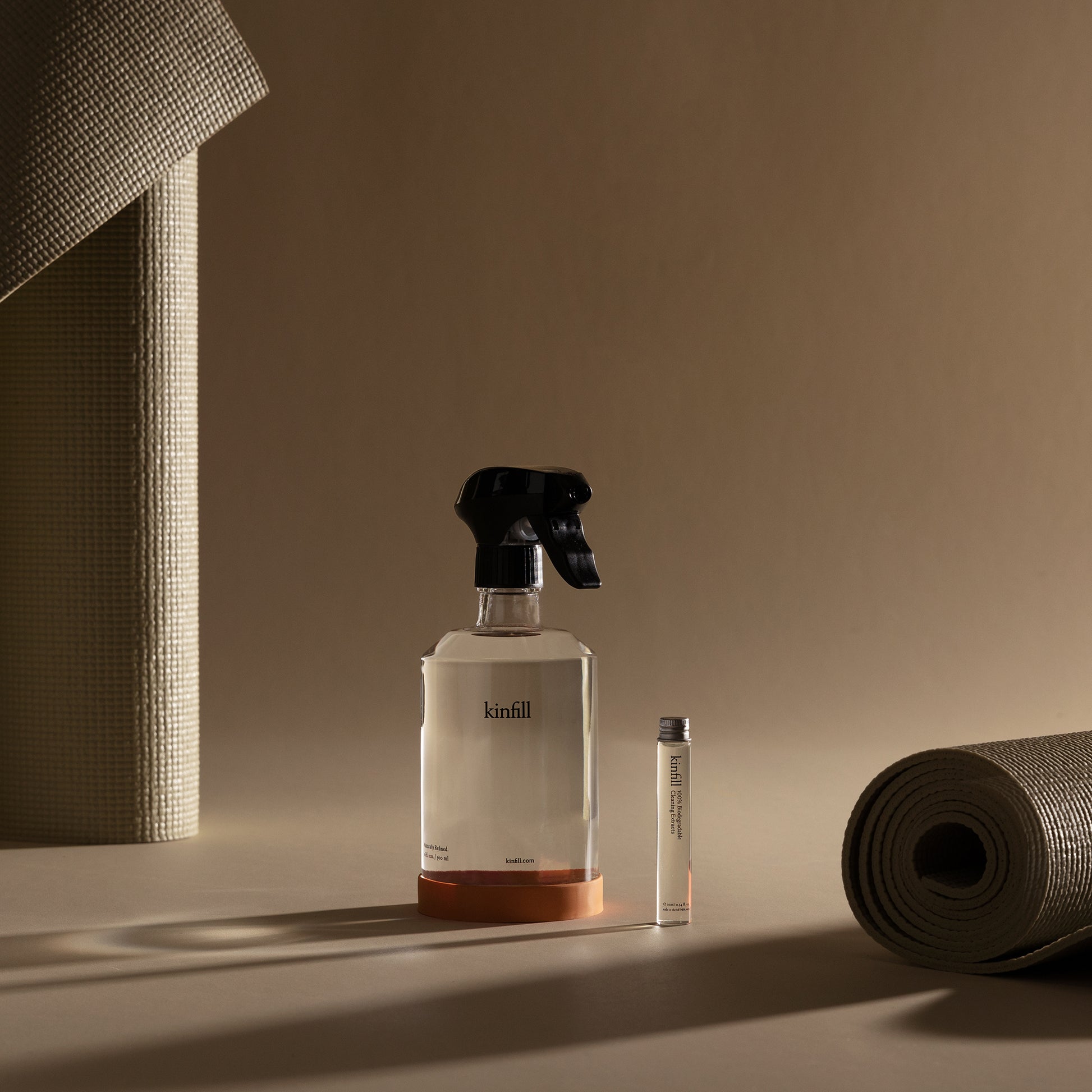 Kinfill-Yoga Mat Cleaner Refills - yogamatreiniger navulling - set van 2-Schoonmaakmiddel-Liever Duurzaam