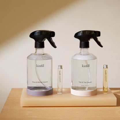 Kinfill-Tub & Tile Cleaner Refills - sanitair en tegelreiniger navulling - set van 2-Schoonmaakmiddel-Liever Duurzaam