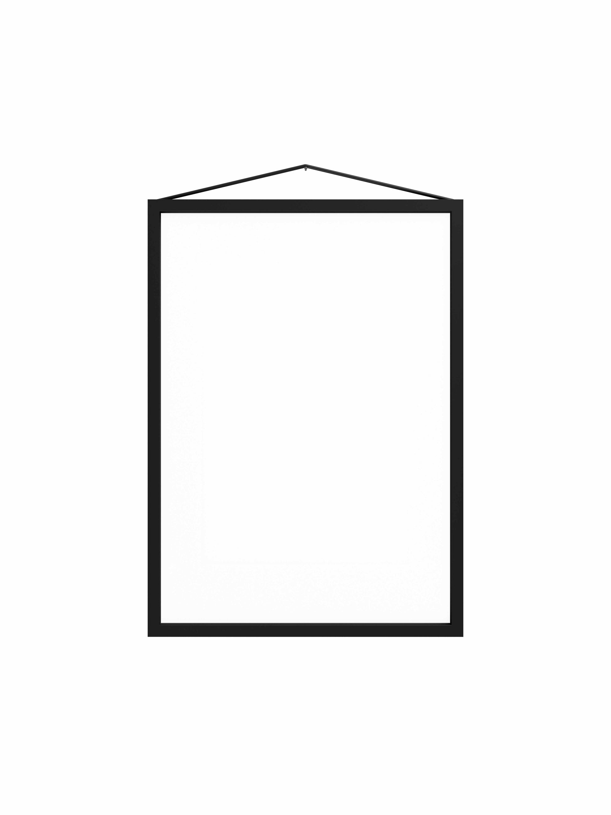 Moebe-Transparante wissellijst - 40 x 50 cm-Zwart aluminium-Wissellijst-Liever Duurzaam
