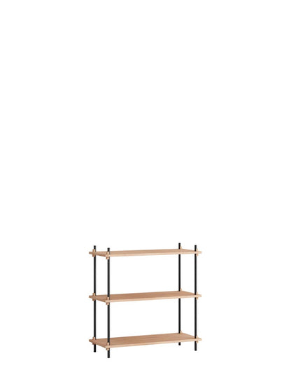 Moebe-Kast systeem - 85 x 85 x 35 cm - S.85.1.A-Zwart-Eiken-Kast-Liever Duurzaam