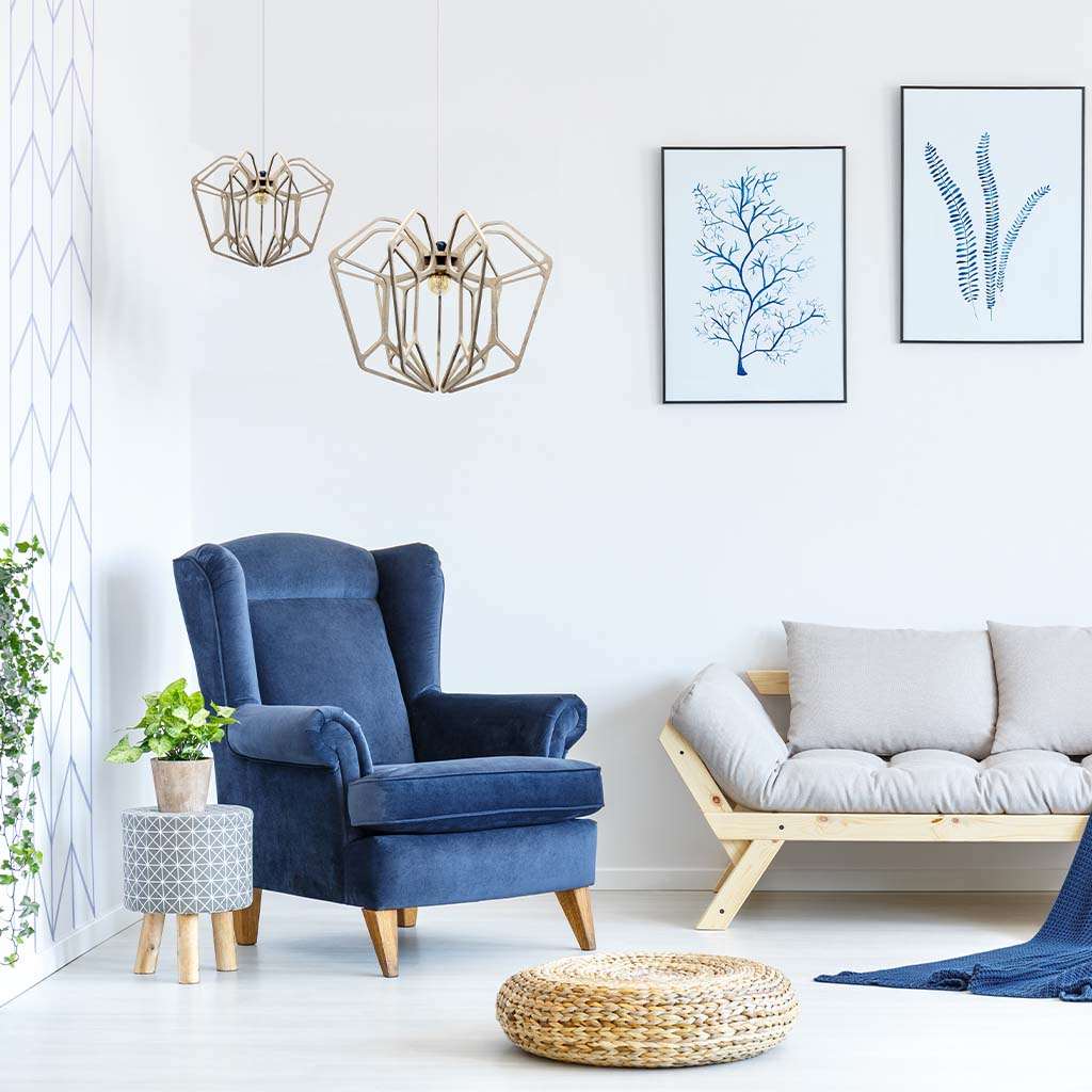 RIF-Hanglamp Diamond - D 54 cm-Hanglamp-Liever Duurzaam