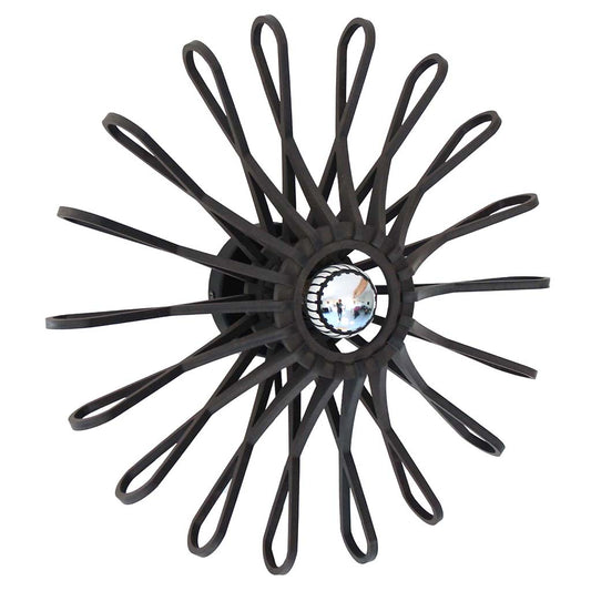 RIF-Wandlamp Fleur - D 47 cm-Zwart-Wandlamp-Liever Duurzaam