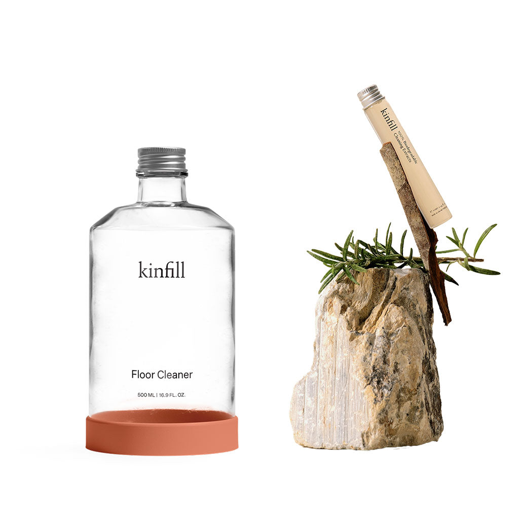 Kinfill-Starter kit Floor Cleaner - vloerreiniger-Pine Husk-Schoonmaakmiddel-Liever Duurzaam