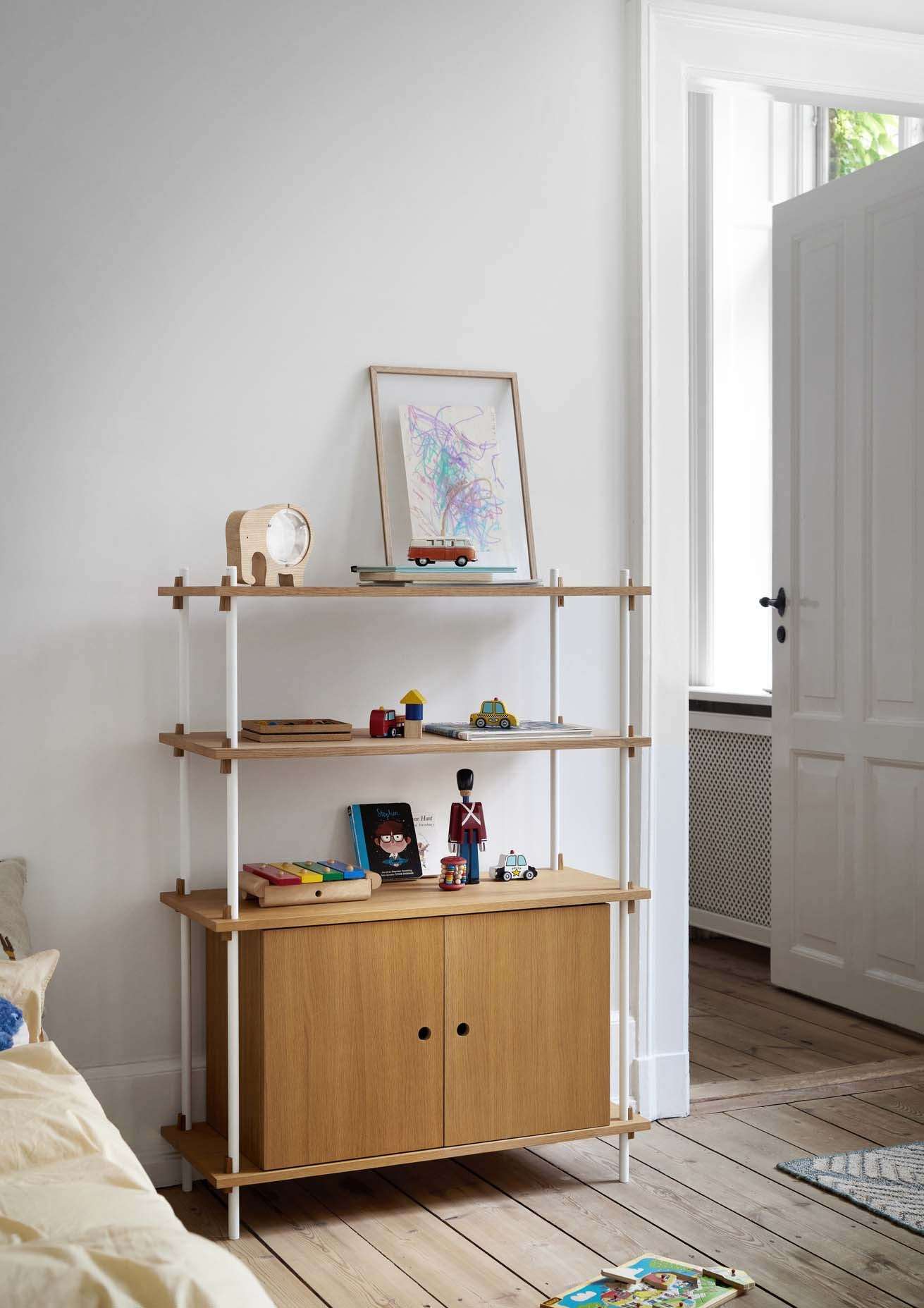Moebe-Kast systeem - 200 x 85 x 35 cm - S.200.1.B-Kast-Liever Duurzaam