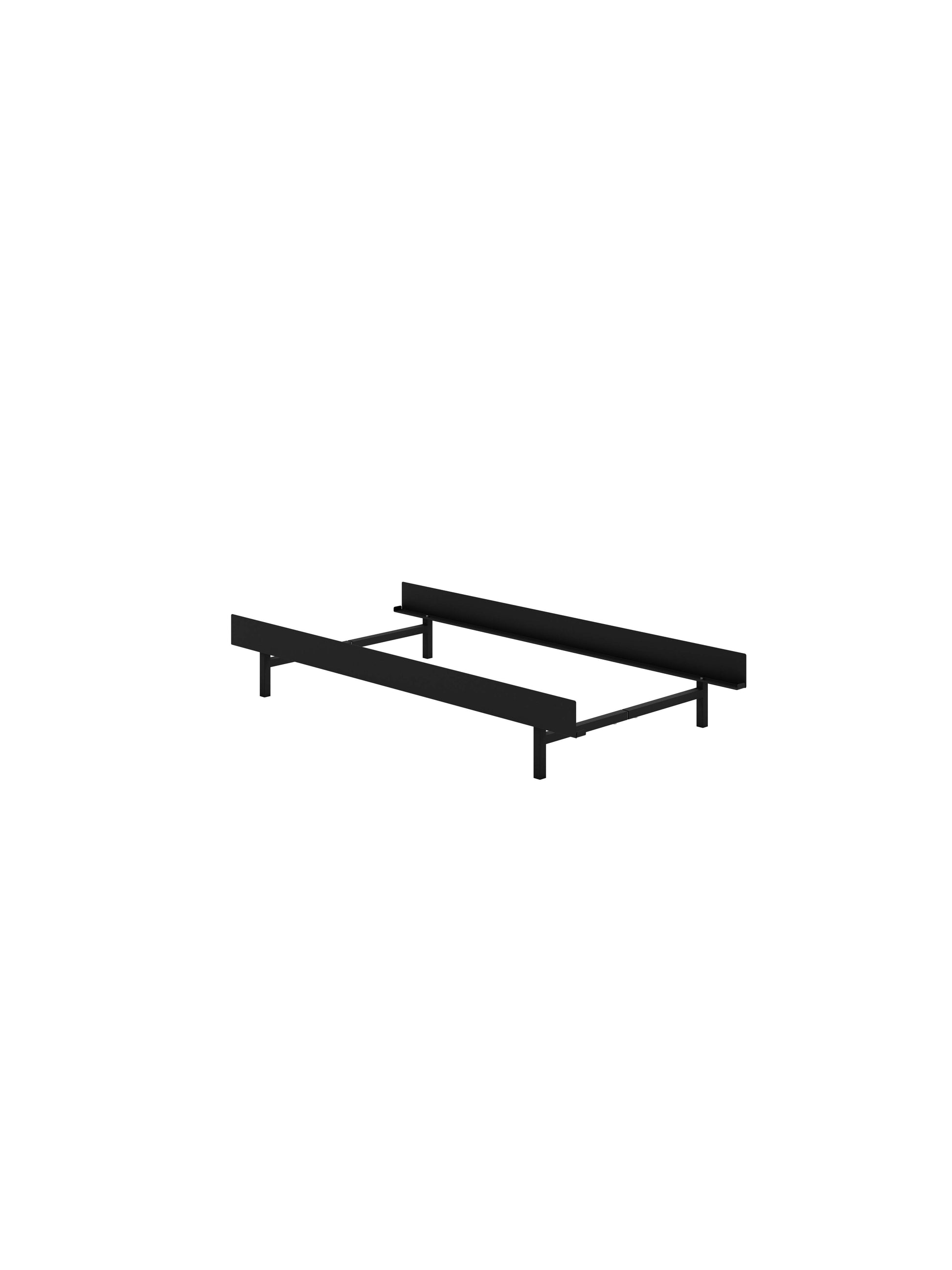 Moebe-Bed - 90 cm-90 x 200 cm-Zwart-Bed-Liever Duurzaam