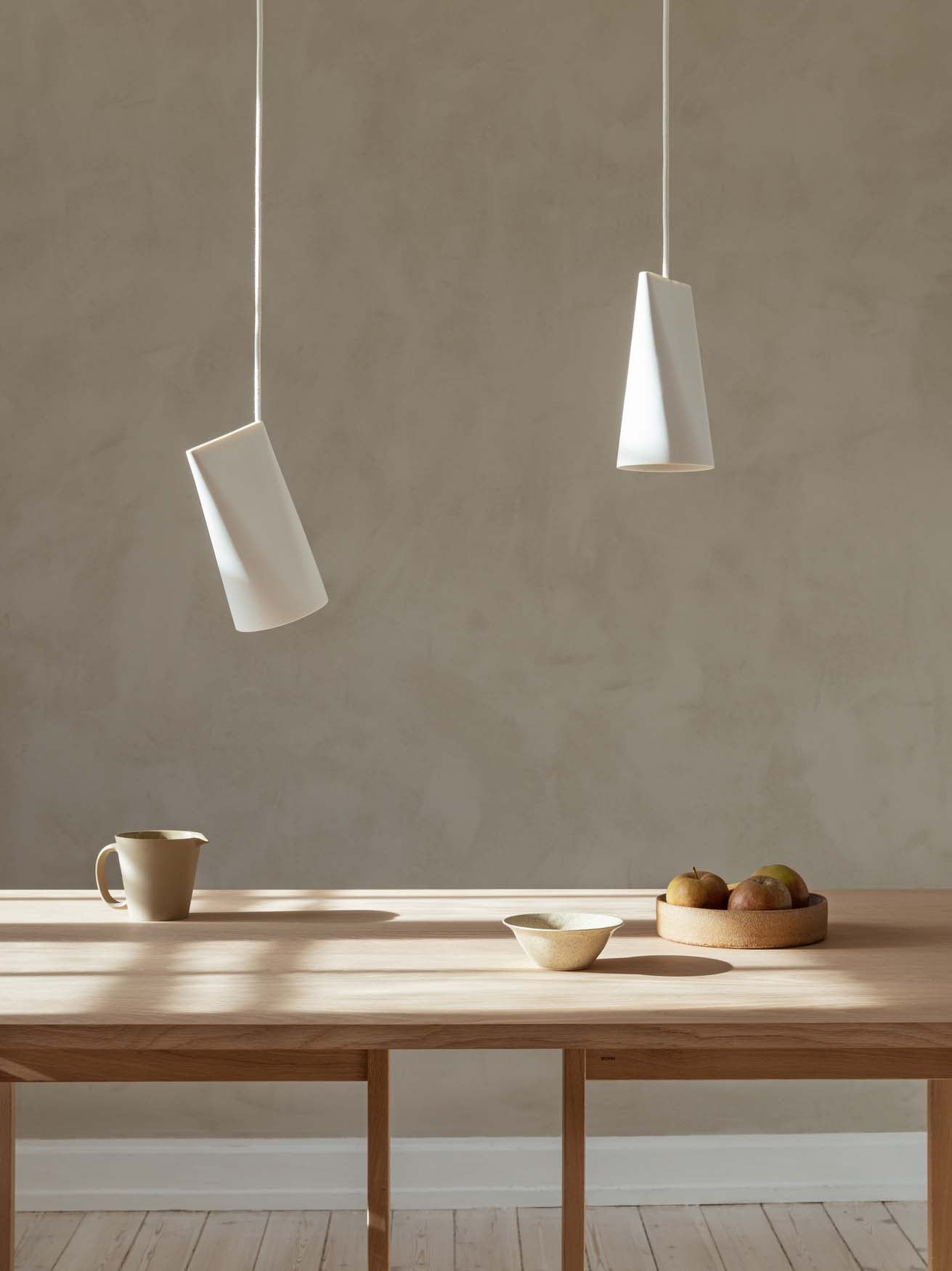 Moebe-Keramische hanglamp - Smal-Hanglamp-Liever Duurzaam
