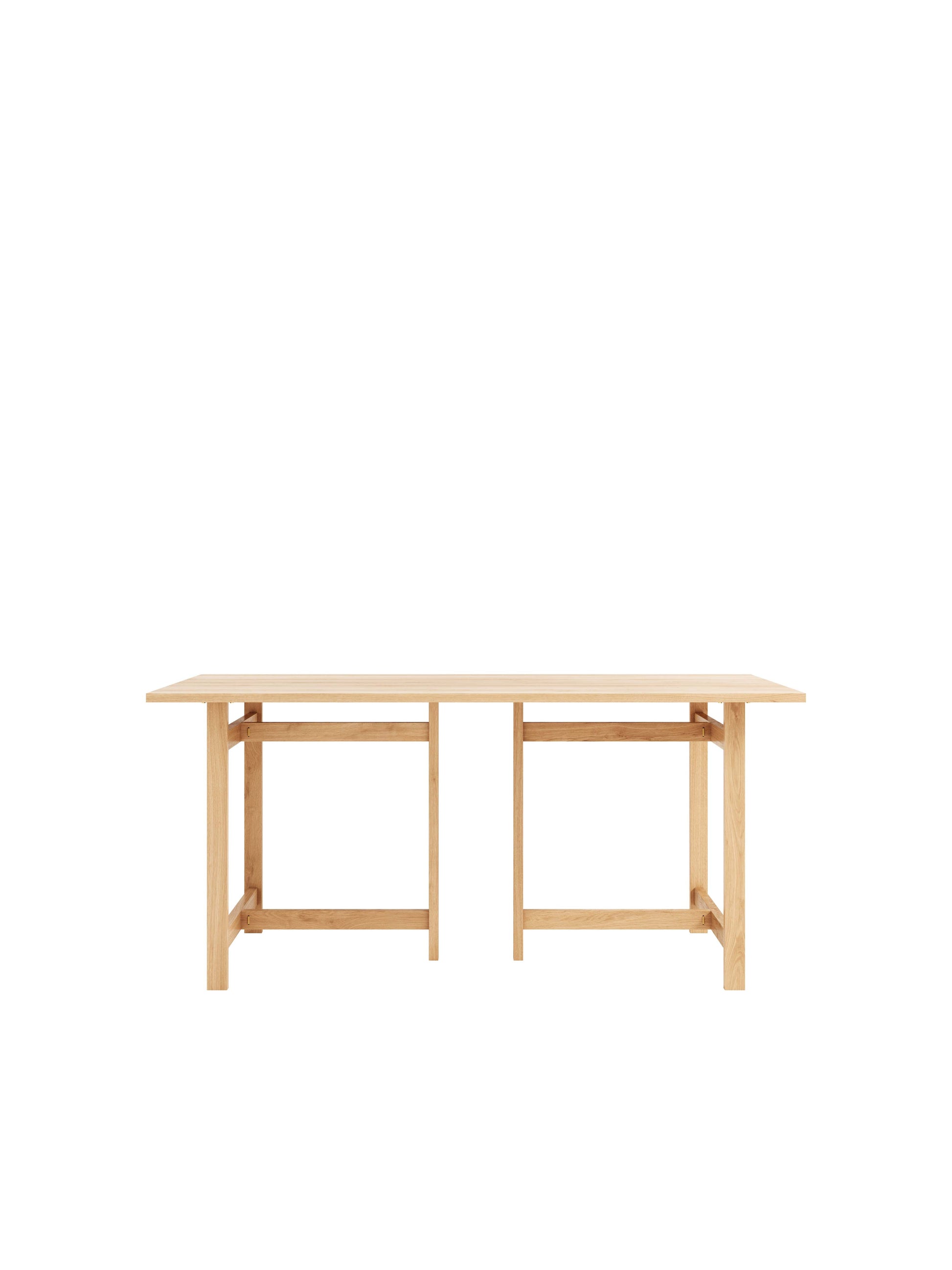 Moebe-Eettafel met T-vormig onderstel - eiken-Tafel-Liever Duurzaam
