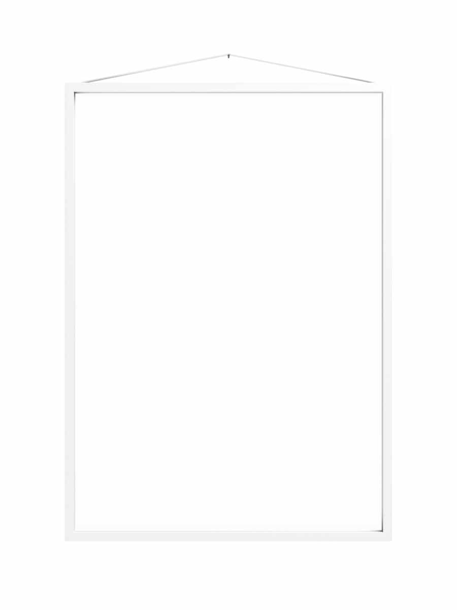 Moebe-Transparante wissellijst - A2-Aluminium-Wit-Wissellijst-Liever Duurzaam