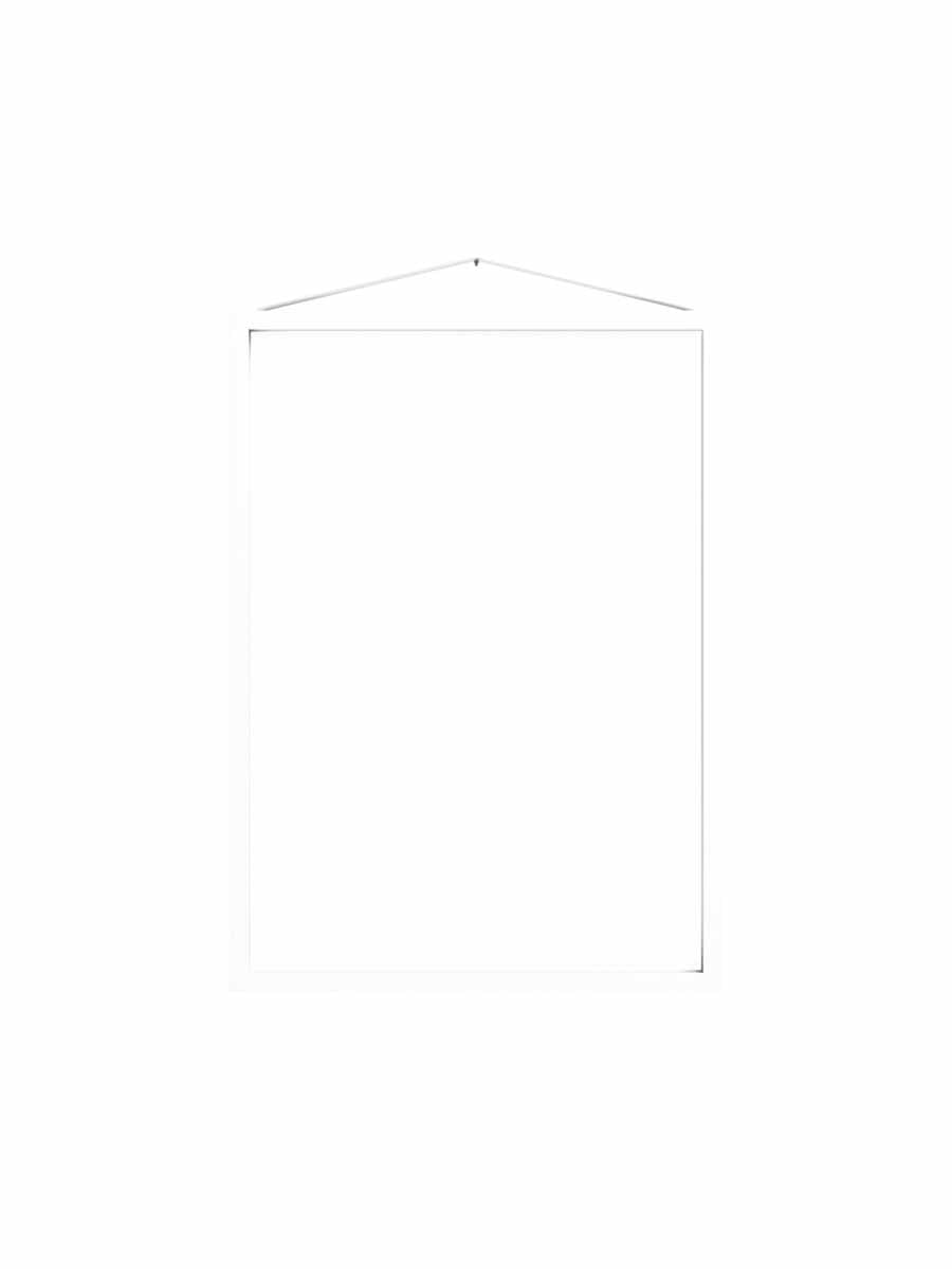 Moebe-Transparante wissellijst - A3-Aluminium-Wit-Wissellijst-Liever Duurzaam