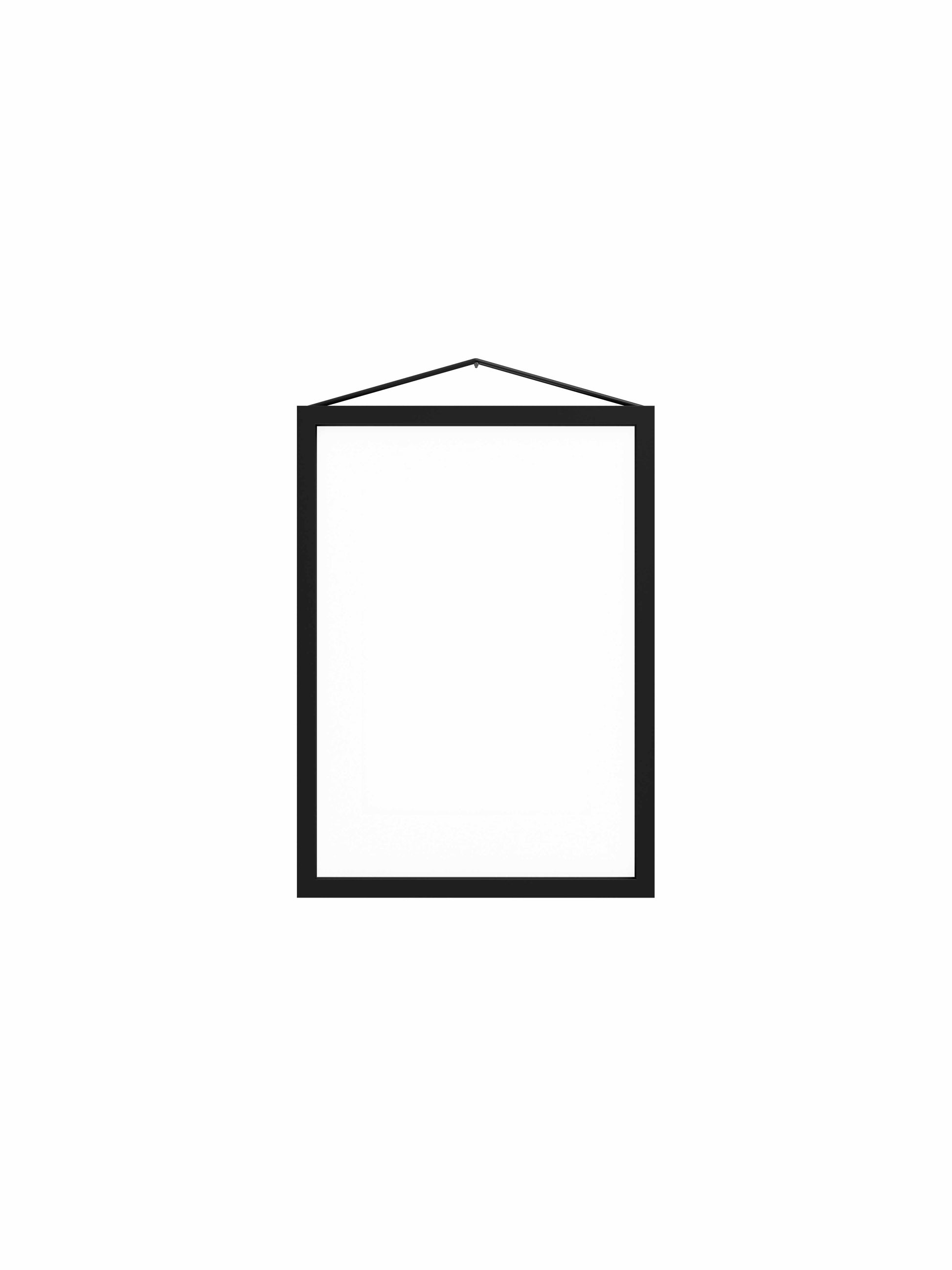 Moebe-Transparante wissellijst - A4-Aluminium-Zwart-Wissellijst-Liever Duurzaam
