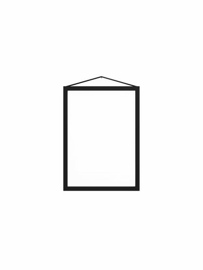 Moebe-Transparante wissellijst - A4-Aluminium-Zwart-Wissellijst-Liever Duurzaam