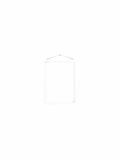 Moebe-Transparante wissellijst - A5-Aluminium-Wit-Wissellijst-Liever Duurzaam