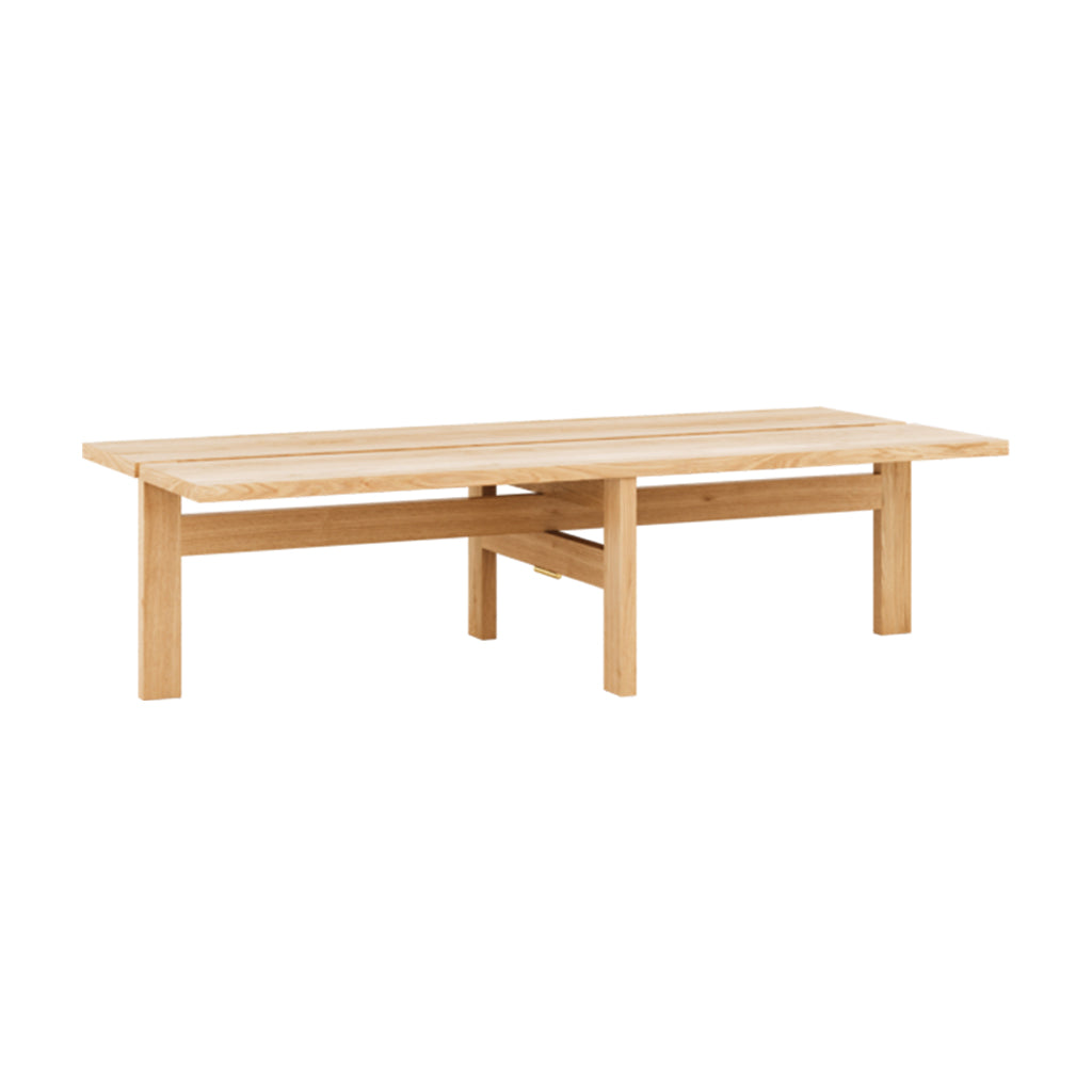 Moebe-Rechthoekige salontafel - Eiken-115 cm-Tafel-Liever Duurzaam