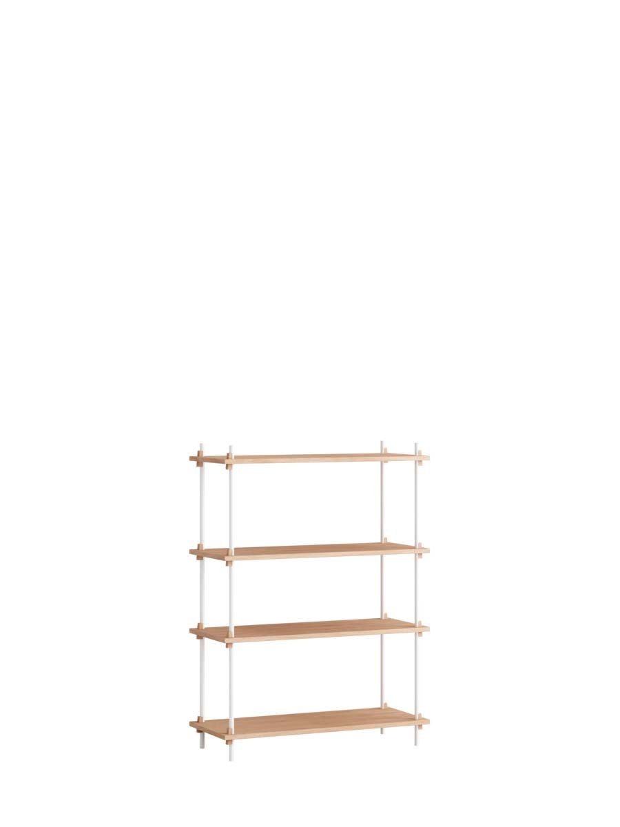 Moebe-Kast systeem - 115 x 85 x 35 cm - S.115.1.A-Wit-Eiken-Kast-Liever Duurzaam