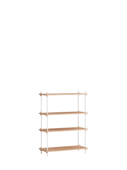 Moebe-Kast systeem - 115 x 85 x 35 cm - S.115.1.A-Wit-Eiken-Kast-Liever Duurzaam