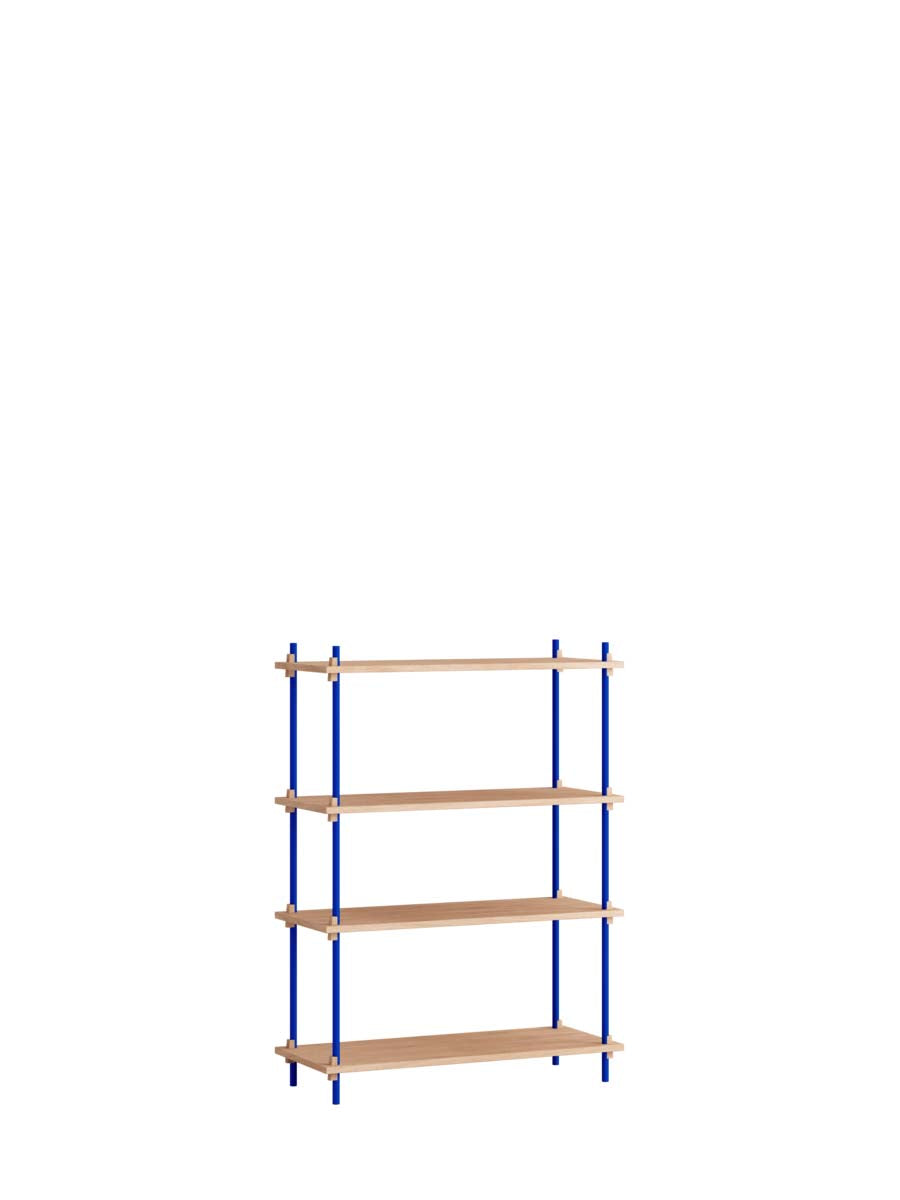Moebe-Kast systeem - 115 x 85 x 35 cm - S.115.1.A-Diep blauw-Eiken-Kast-Liever Duurzaam