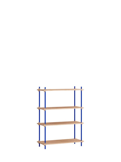 Moebe-Kast systeem - 115 x 85 x 35 cm - S.115.1.A-Diep blauw-Eiken-Kast-Liever Duurzaam