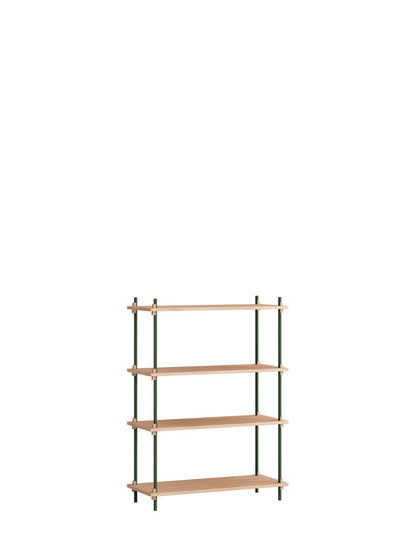 Moebe-Kast systeem - 115 x 85 x 35 cm - S.115.1.A-Dennen groen-Eiken-Kast-Liever Duurzaam
