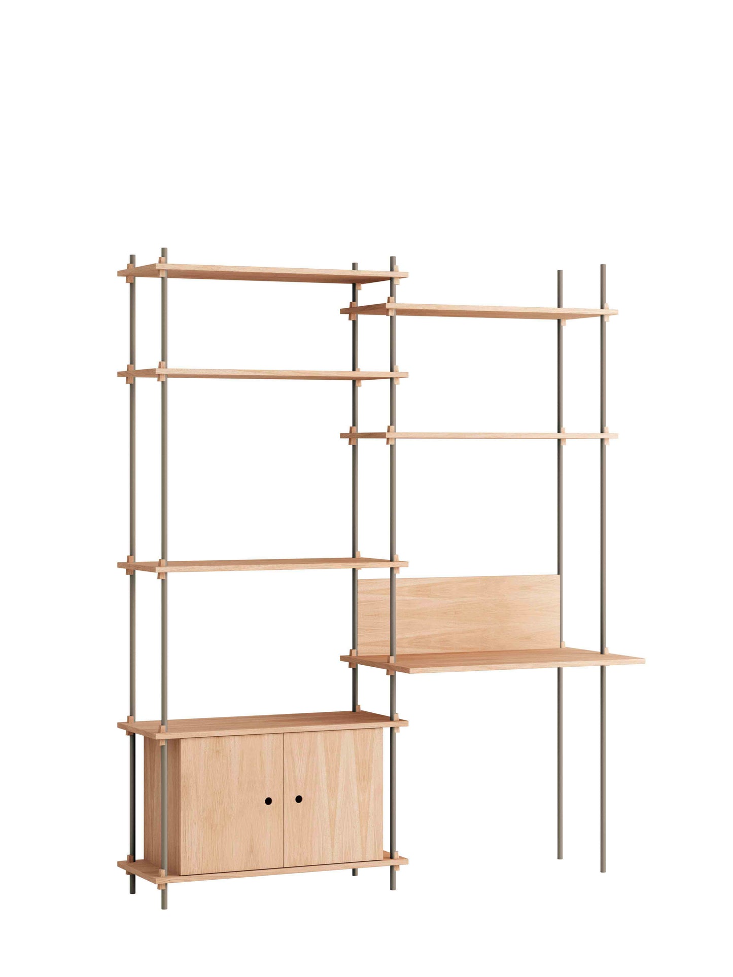 Moebe-Kast systeem - 200 x 163 x 35 cm - S.200.2.E-Kast-Liever Duurzaam