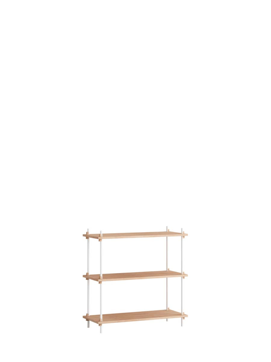 Moebe-Kast systeem - 85 x 85 x 35 cm - S.85.1.A-Wit-Eiken-Kast-Liever Duurzaam