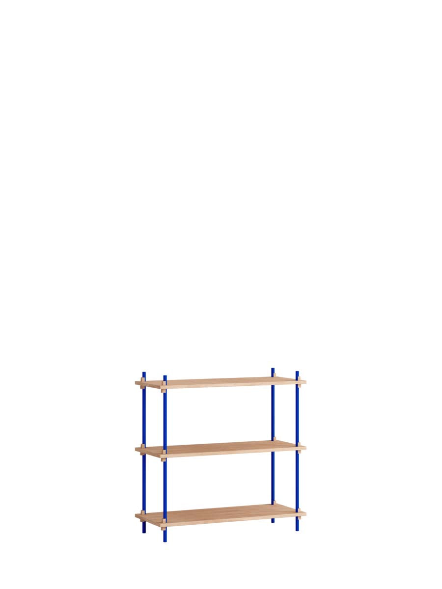 Moebe-Kast systeem - 85 x 85 x 35 cm - S.85.1.A-Diep blauw-Eiken-Kast-Liever Duurzaam