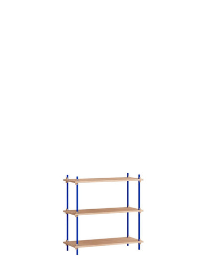 Moebe-Kast systeem - 85 x 85 x 35 cm - S.85.1.A-Diep blauw-Eiken-Kast-Liever Duurzaam