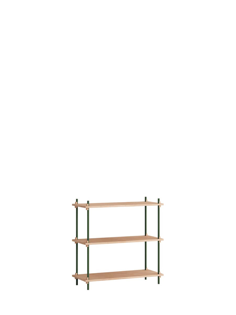 Moebe-Kast systeem - 85 x 85 x 35 cm - S.85.1.A-Dennen groen-Eiken-Kast-Liever Duurzaam