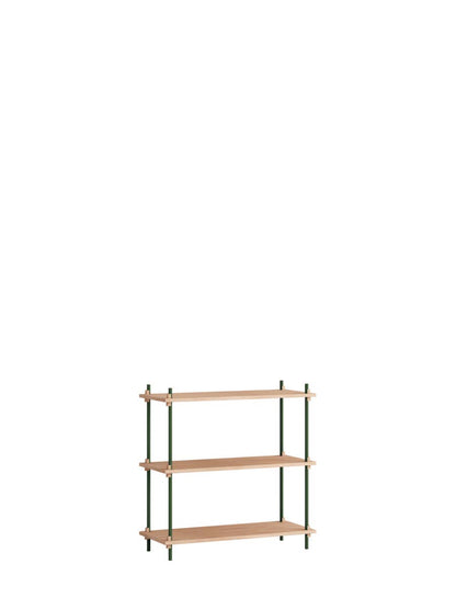Moebe-Kast systeem - 85 x 85 x 35 cm - S.85.1.A-Dennen groen-Eiken-Kast-Liever Duurzaam
