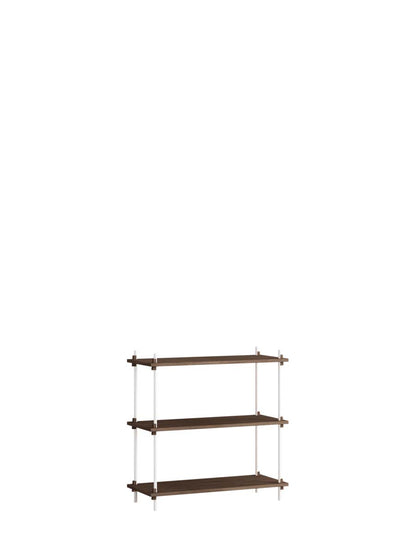 Moebe-Kast systeem - 85 x 85 x 35 cm - S.85.1.A-Wit-Gerookt eiken-Kast-Liever Duurzaam