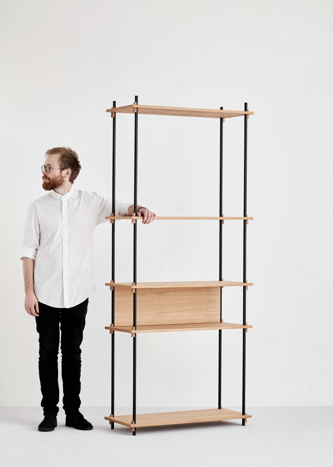 Moebe-Kast systeem - 200 x 163 x 35 cm - S.200.2.A-Kast-Liever Duurzaam