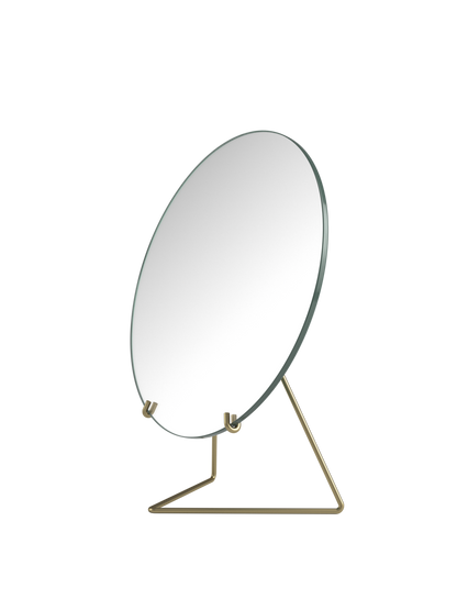 Moebe-Tafelspiegel - staand-20 cm-Messing-Tafelspiegel-Liever Duurzaam