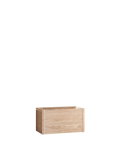 Moebe-Opbergkist-Eiken met witte frames-Opbergkist-Liever Duurzaam
