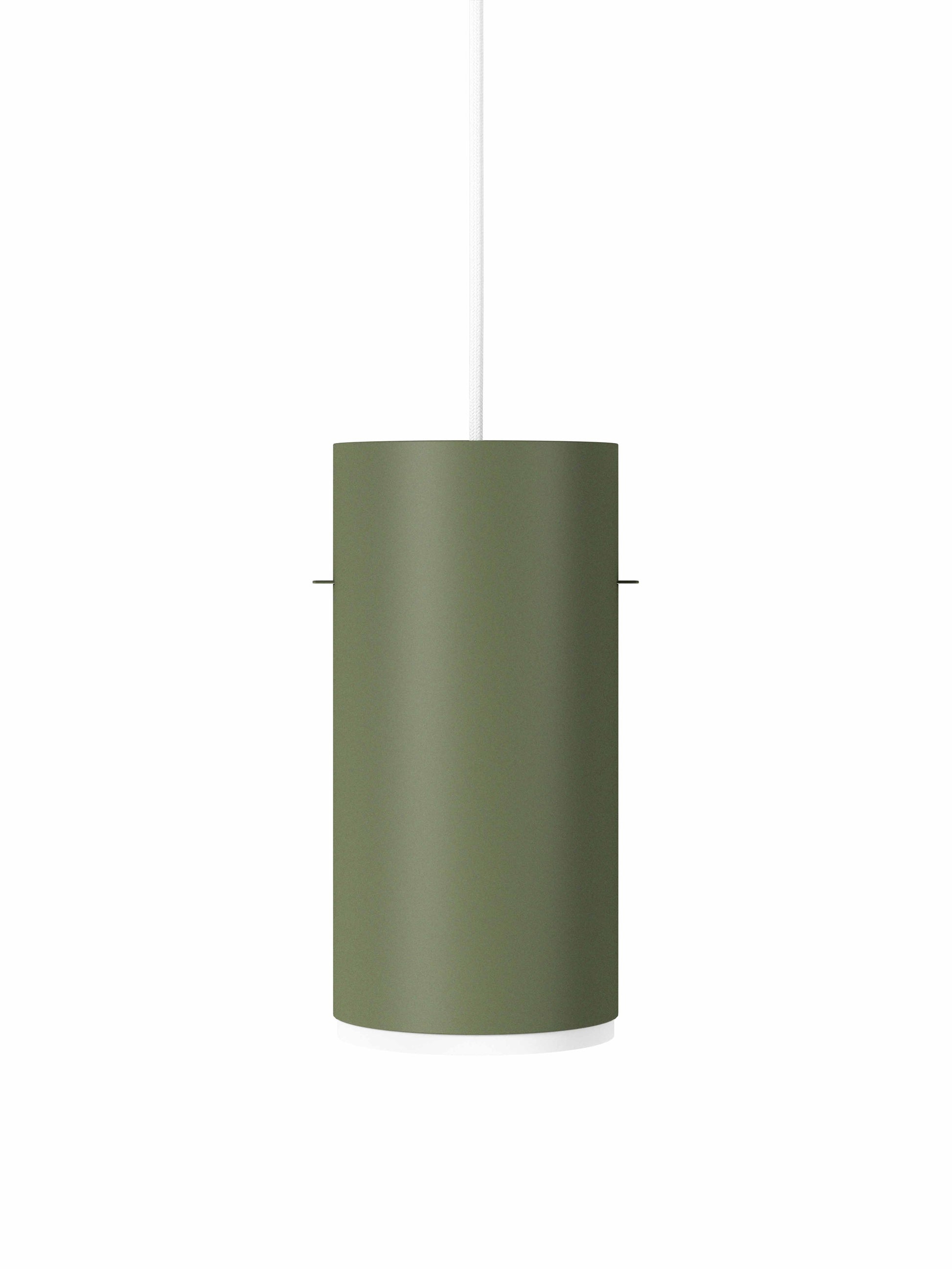 Moebe-Hanglamp Tube-Dennen groen-Groot-Hanglamp-Liever Duurzaam