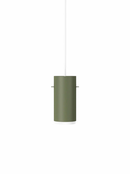 Moebe-Hanglamp Tube-Dennen groen-Klein-Hanglamp-Liever Duurzaam