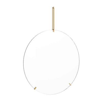 Moebe-Wandspiegel - rond-70 cm-Messing-Wandspiegel-Liever Duurzaam