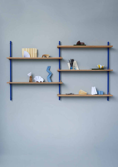 Moebe-Wandrek systeem - 65 x 162 x 17,5 cm - WS.65.2-Wandrek-Liever Duurzaam
