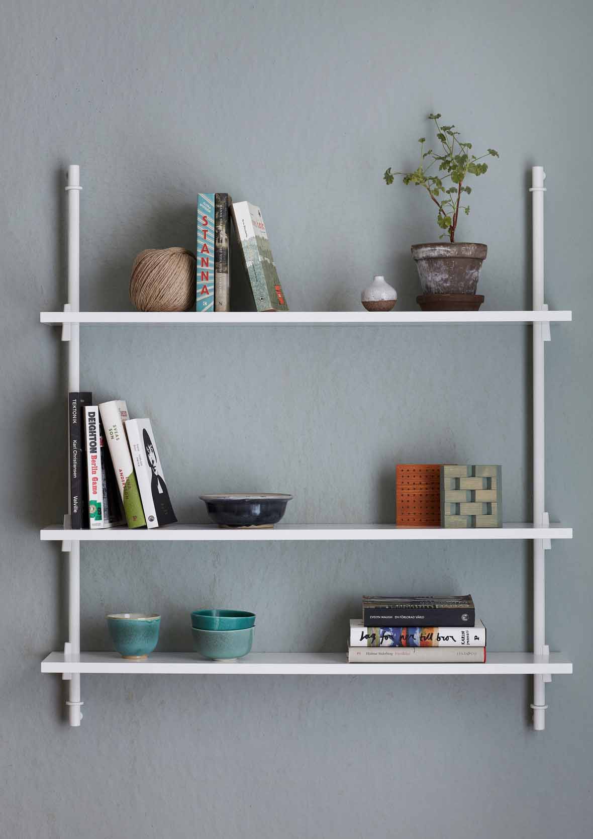 Moebe-Wandrek systeem - 85 x 85 x 17,5 cm - WS.85.1-Wandrek-Liever Duurzaam