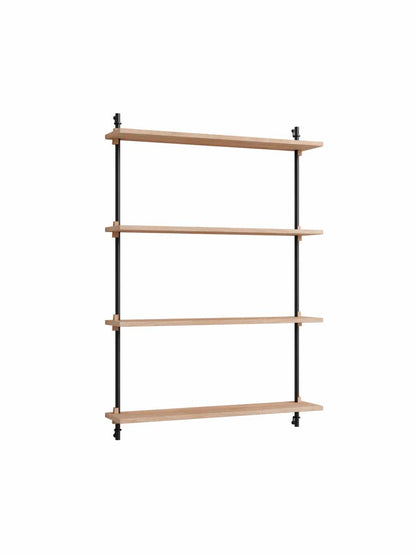 Moebe-Wandrek systeem - 115 x 85 x 17,5 cm - WS.115.1-Zwart-Eiken-Wandrek-Liever Duurzaam