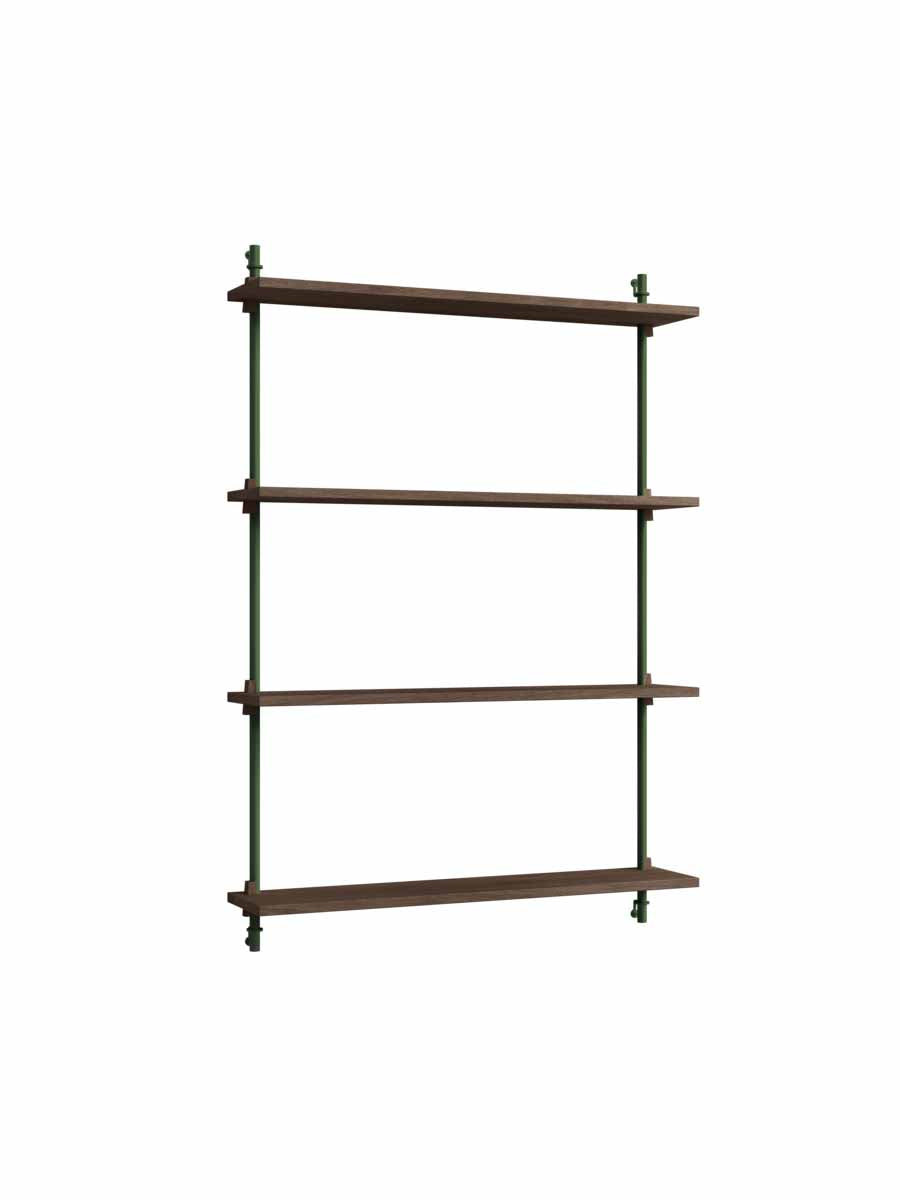 Moebe-Wandrek systeem - 115 x 85 x 17,5 cm - WS.115.1-Dennen groen-Gerookt eiken-Wandrek-Liever Duurzaam