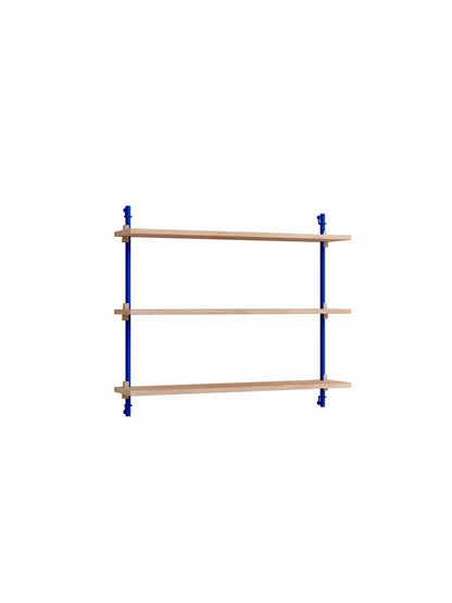 Moebe-Wandrek systeem - 65 x 85 x 17,5 cm - WS.65.1-Diep blauw-Eiken-Wandrek-Liever Duurzaam