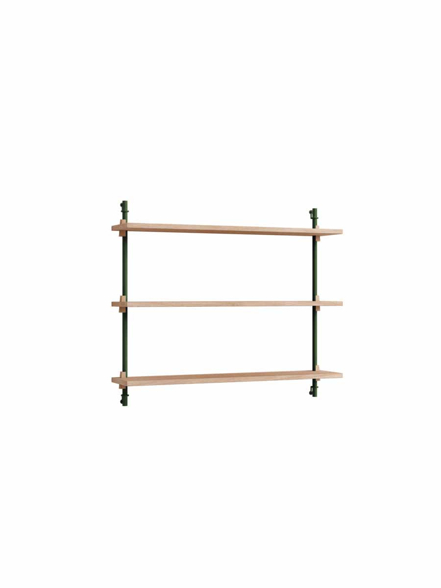 Moebe-Wandrek systeem - 65 x 85 x 17,5 cm - WS.65.1-Dennen groen-Eiken-Wandrek-Liever Duurzaam