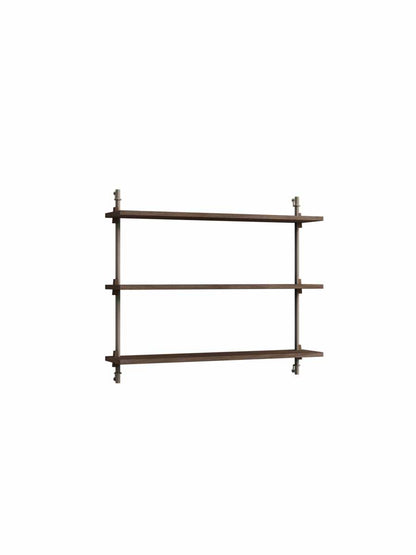 Moebe-Wandrek systeem - 65 x 85 x 17,5 cm - WS.65.1-Warm grijs-Gerookt eiken-Wandrek-Liever Duurzaam