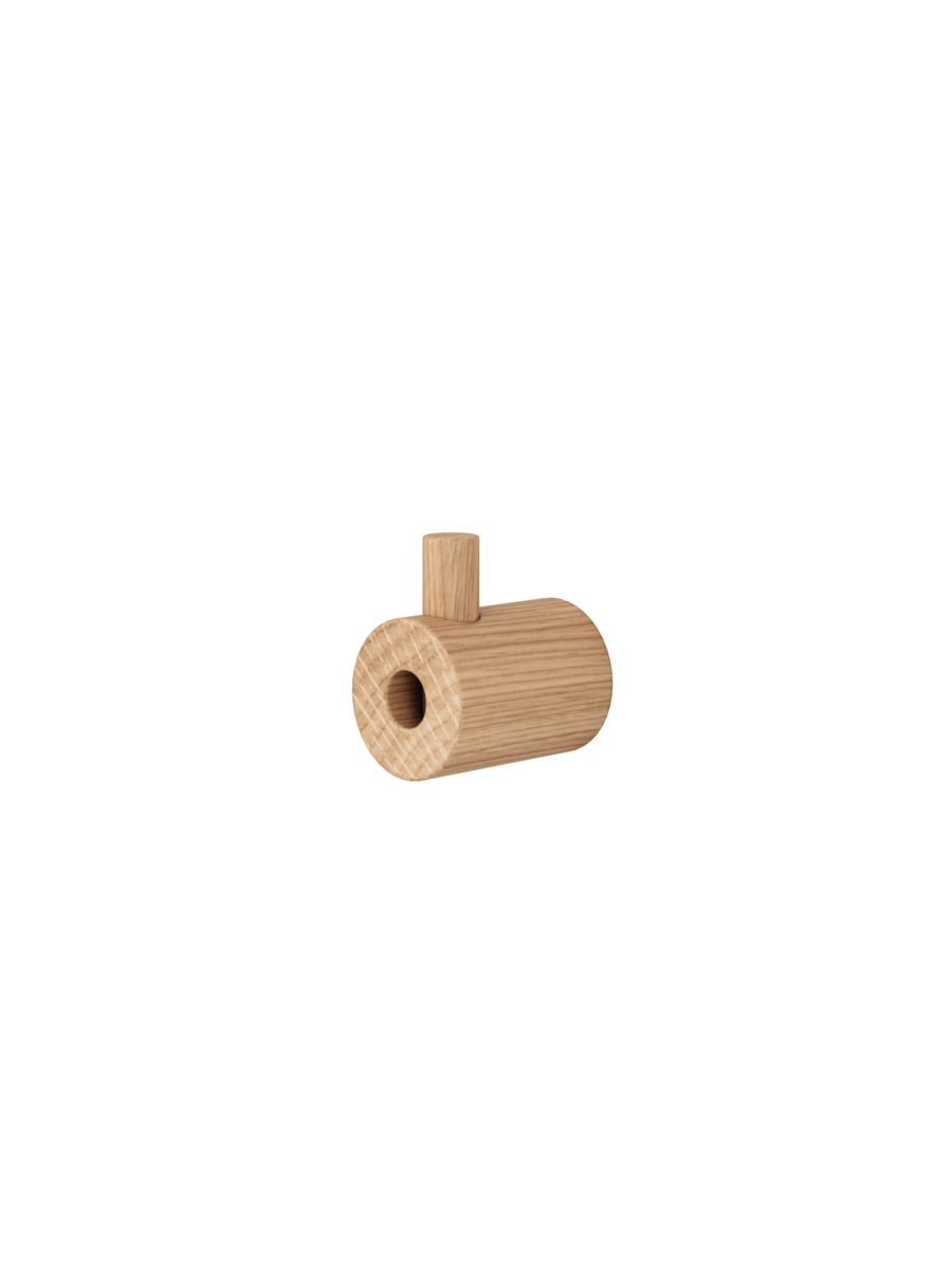 Moebe-Muurhaak - hout-Eiken-Wandhaak-Liever Duurzaam