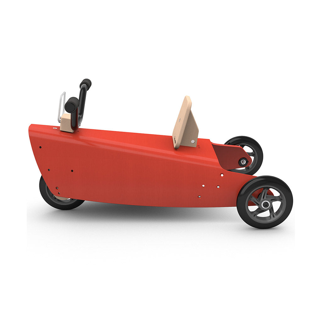 Chou du volant-Schommelmotor en loopmotor (2 in 1)-Rood-Schommelmotor en loopmotor (2 in 1)-Liever Duurzaam