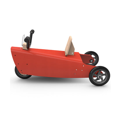 Chou du volant-Schommelmotor en loopmotor (2 in 1)-Rood-Schommelmotor en loopmotor (2 in 1)-Liever Duurzaam