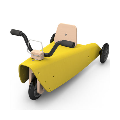 Chou du volant-Loopmotor-Geel-Loopmotor-Liever Duurzaam
