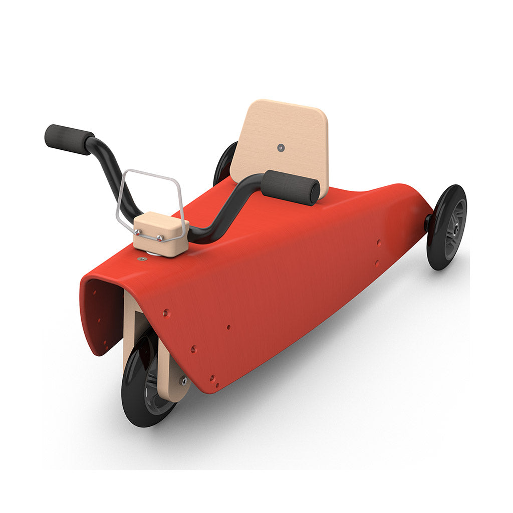Chou du volant-Loopmotor-Rood-Loopmotor-Liever Duurzaam