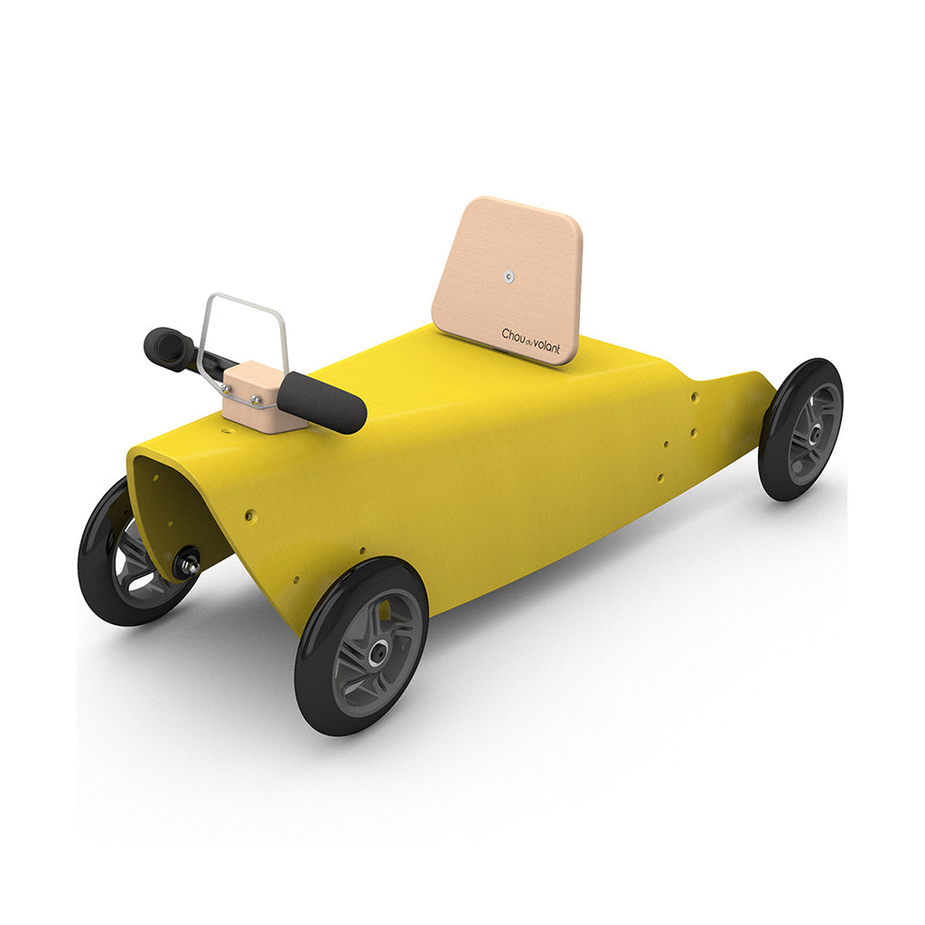 Chou du volant-Loopwagen-Geel-Loopwagen-Liever Duurzaam