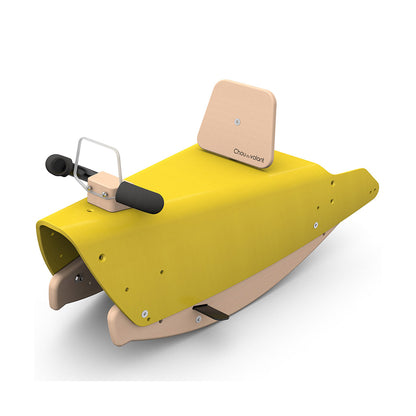 Chou du volant-Schommelwagen-Geel-Schommelwagen-Liever Duurzaam